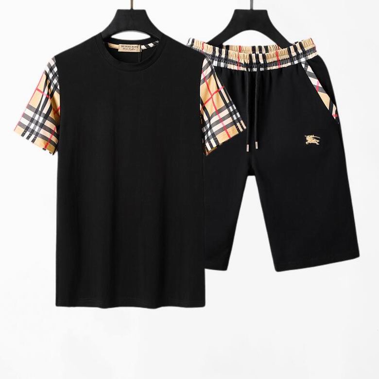 men Burberry suits set-012